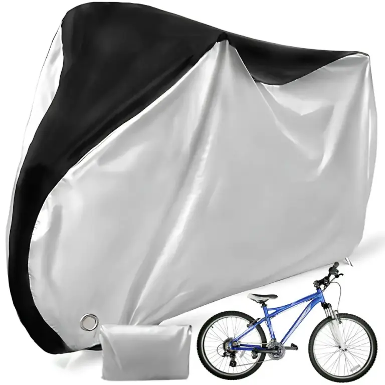 Vodootporna zaštitna navlaka za bicikl i motocikl 200 x 110 cm – srebrno-crna