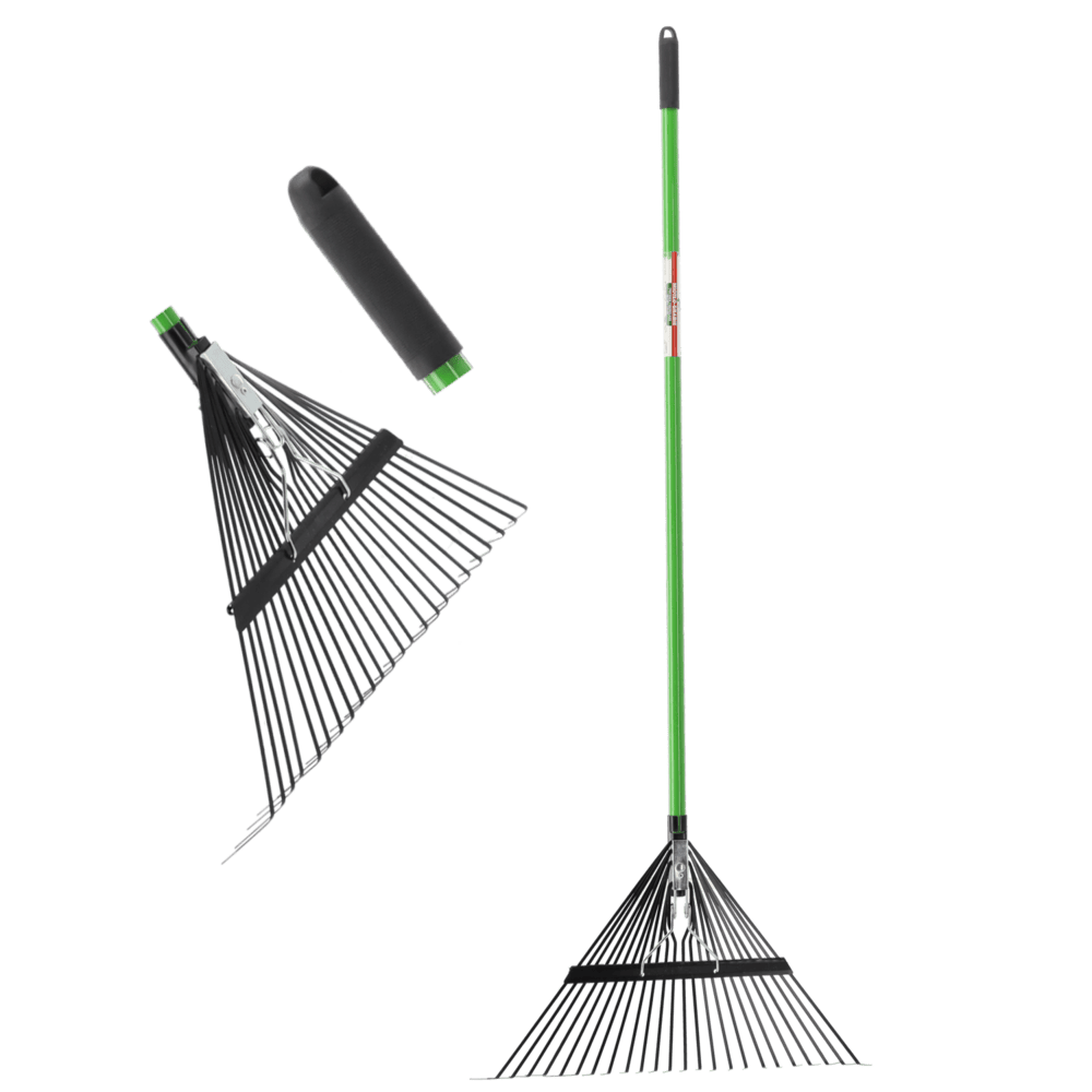 Podesive vrtne grablje s drškom od stakloplastike – 58 × 40 × 150 cm Podesive vrtne grablje s drškom od stakloplastike – 58 × 40 × 150 cm