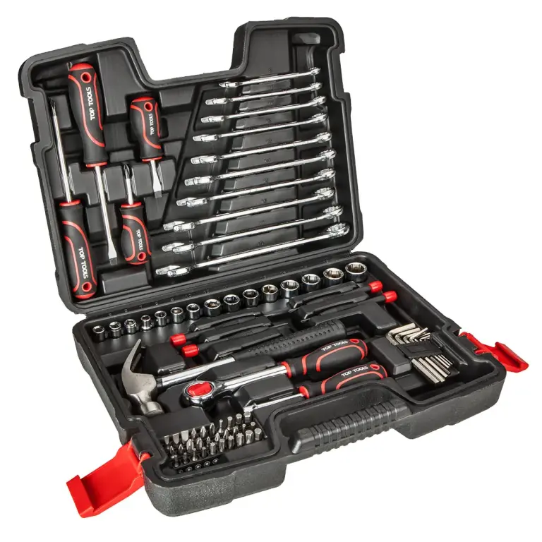 Top Tools set alata 73 dijela 1/4" i 3/8" u plastičnom koferu