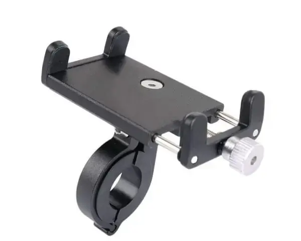 Držač za mobitel za bicikl, motocikl i skuter – crni, 4–8"